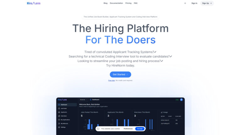Best Hirenorm AI Tool Review