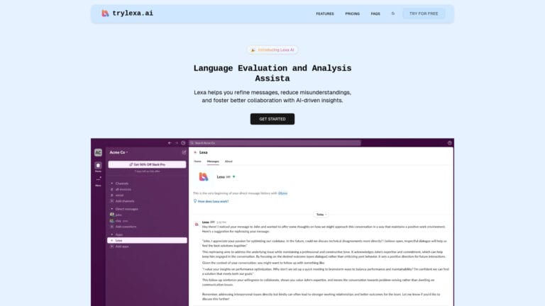 Best Lexa AI AI Tool Review