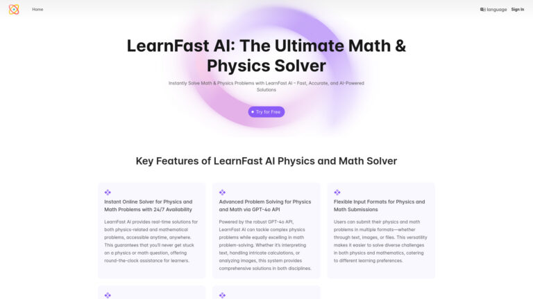 Free Learnfast AI AI Tool Review