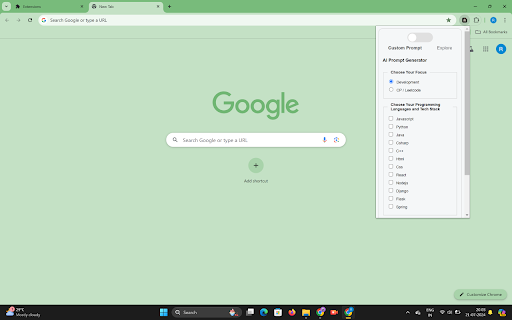 AI Prompt Master ai chrome extension logo