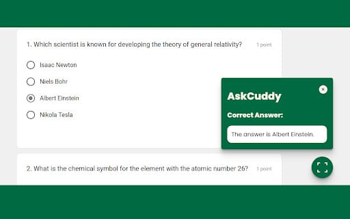 AskCuddy ai chrome extension logo