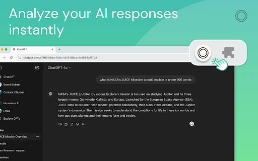 inspeq ai Chrome Extension ai chrome extension logo