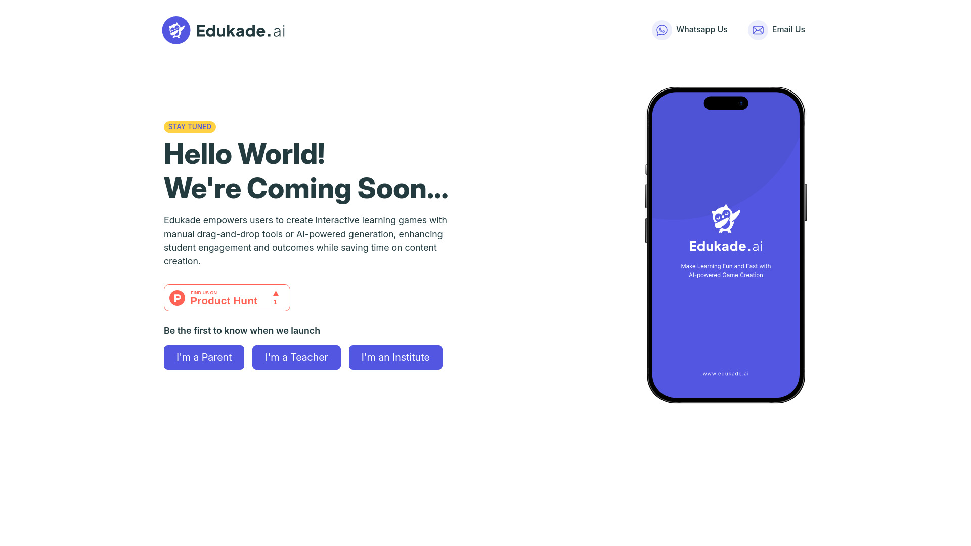 Edukade logo