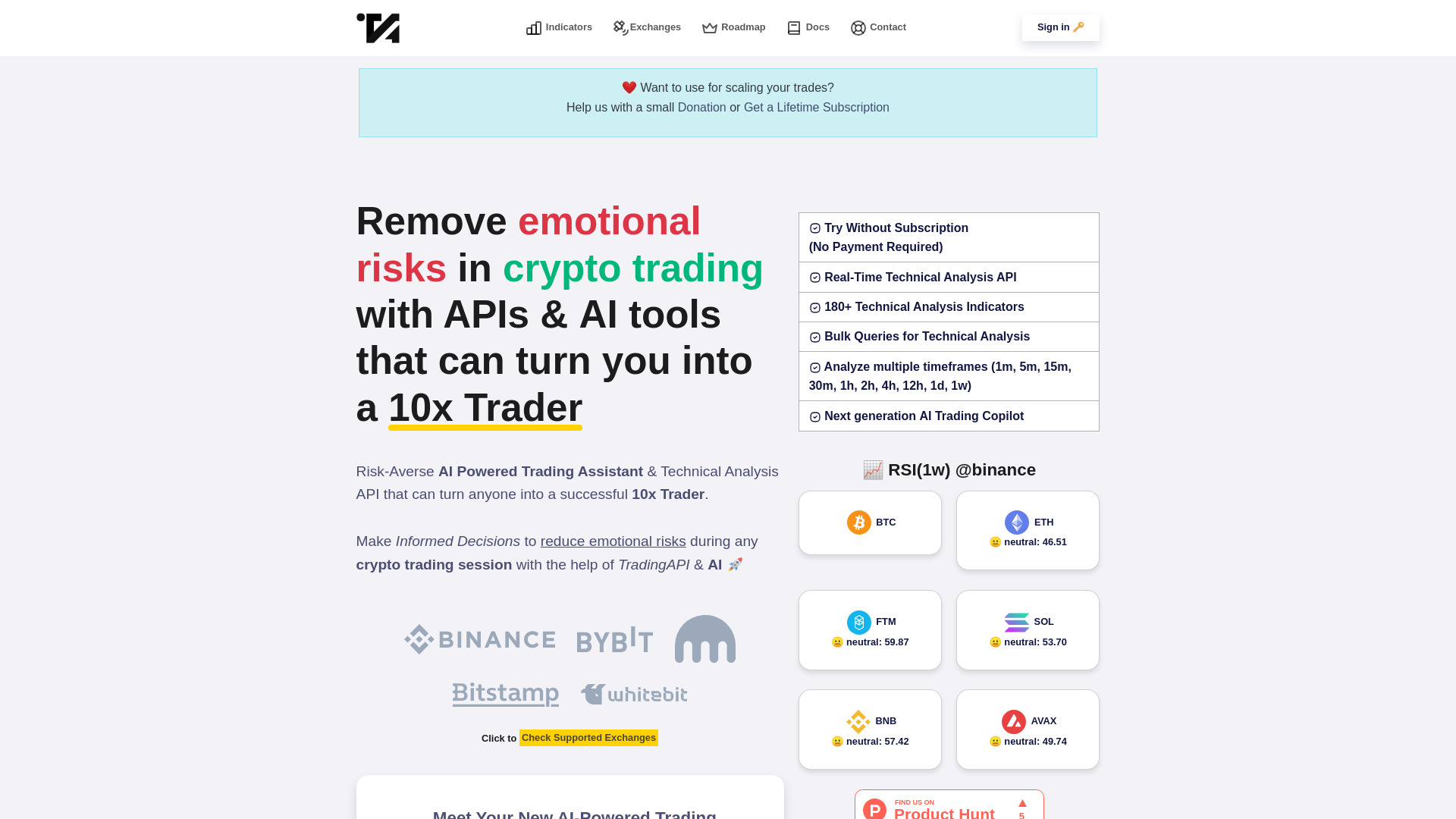 TradingAPI.rest logo