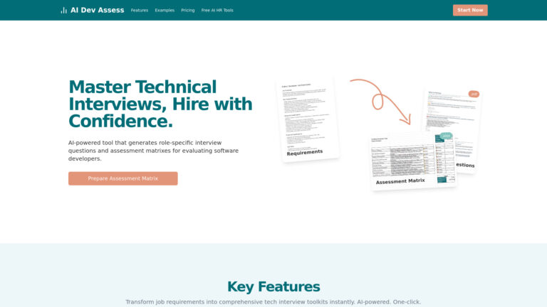 Top AI Dev Assess AI Tool Review