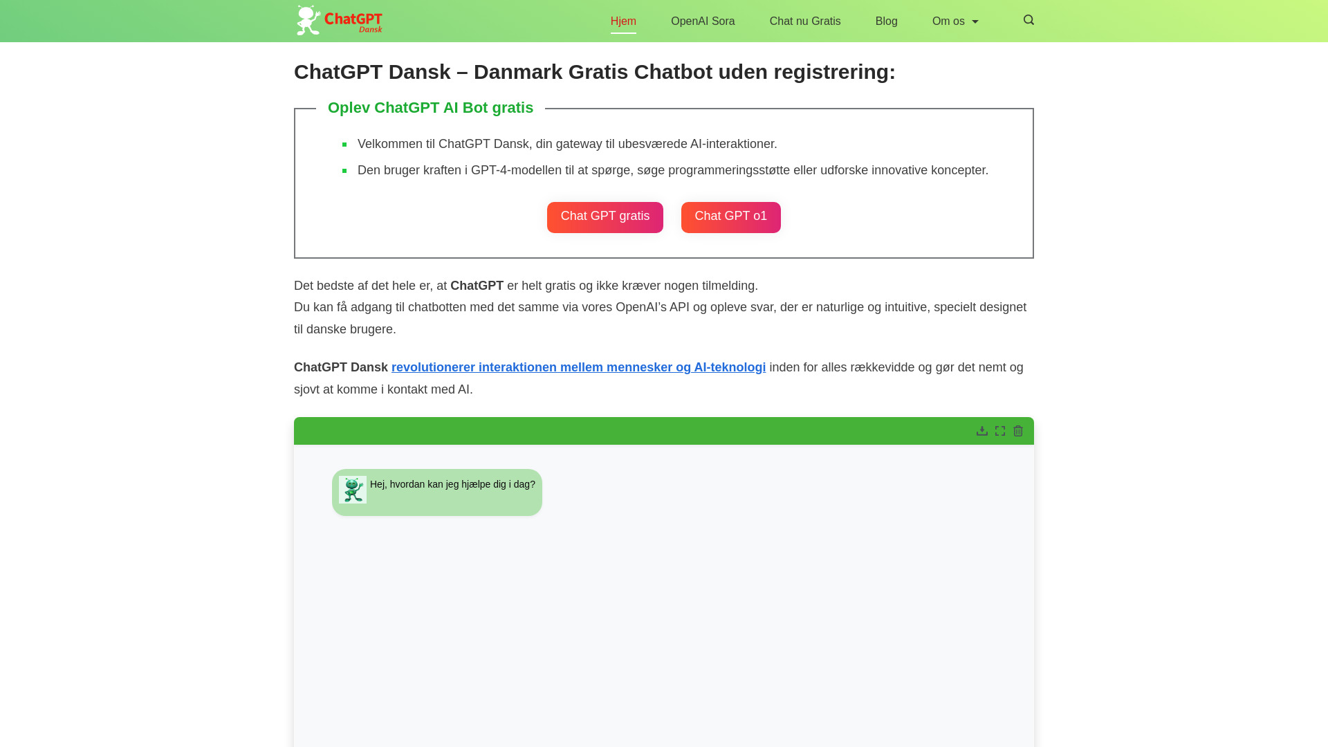 ChatGPT Dansk logo