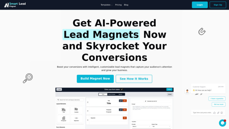 Top Smartleadmagnet AI Tool Review