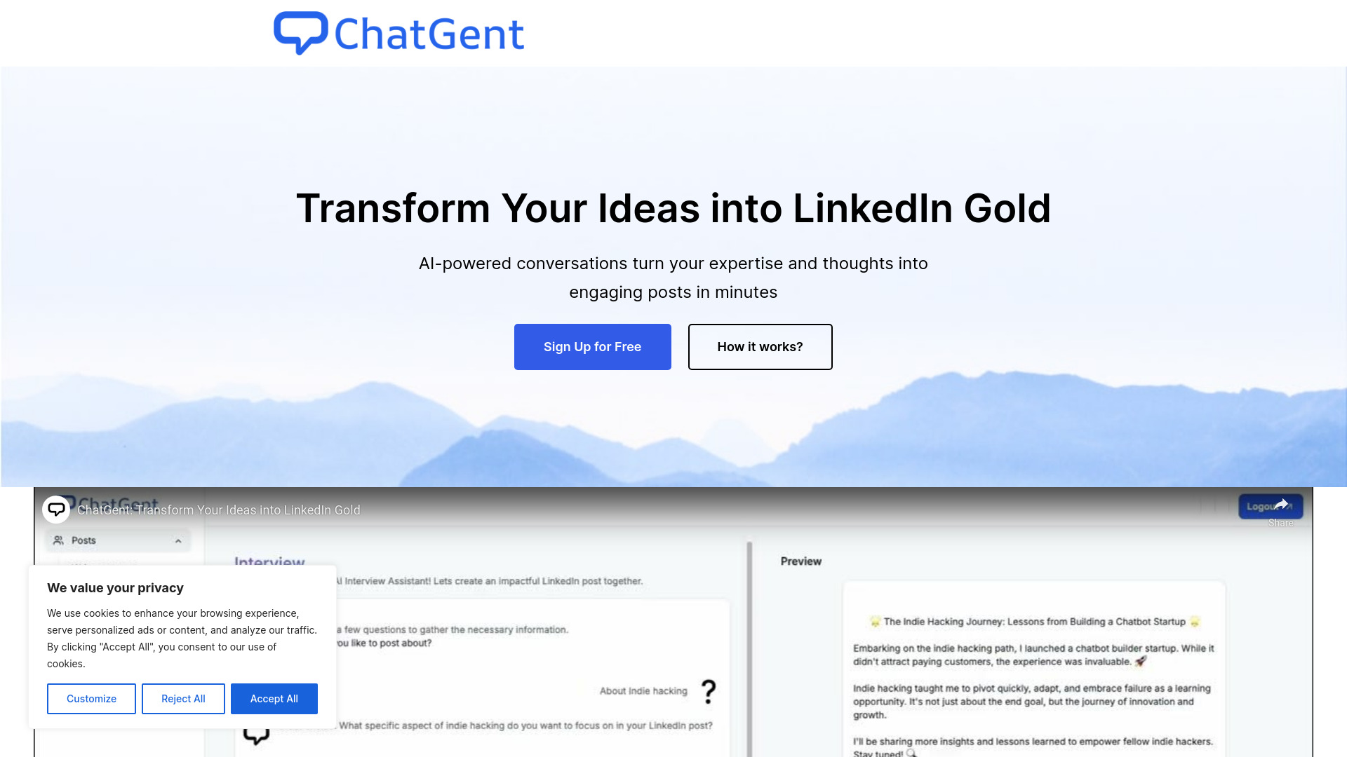 ChatGent logo