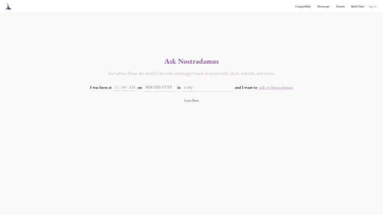 Advanced Ask Nostradamus AI Tool Review