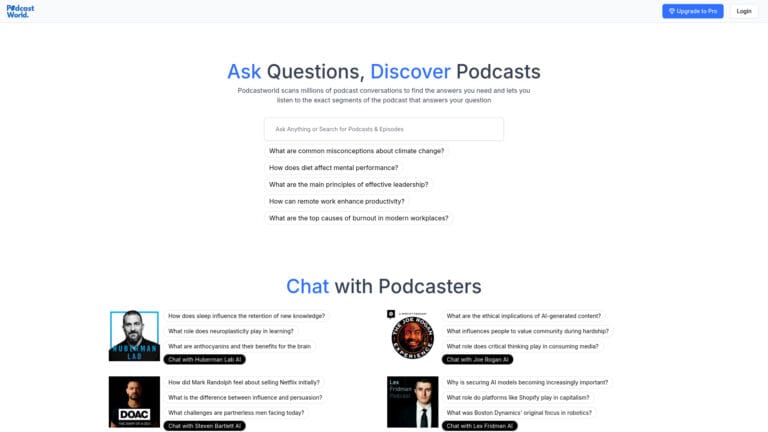 Powerful Podcastworld.io AI Tool Review