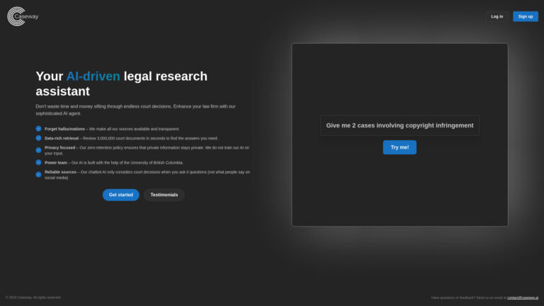Top Caseway AI AI Tool Review