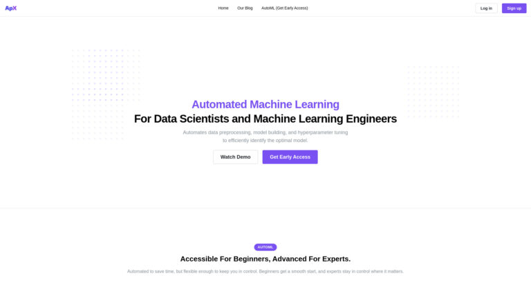 Top Apx Machine Learning AI Tool Review