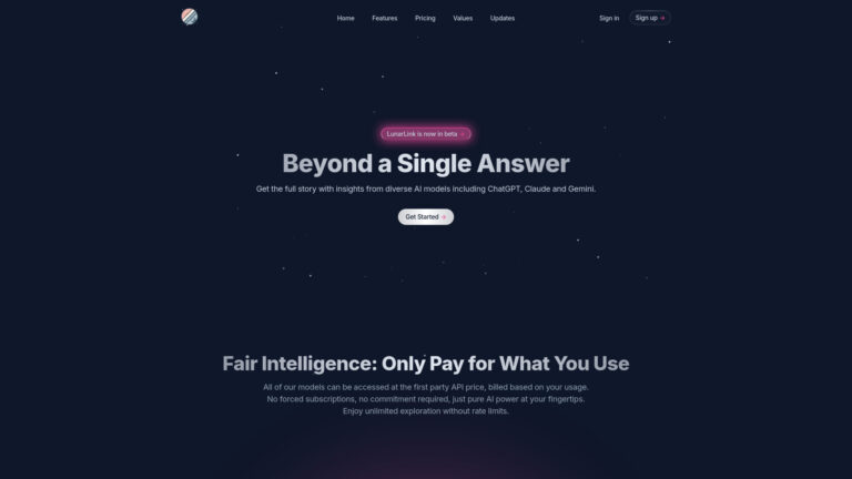 New Lunarlink AI Tool Review