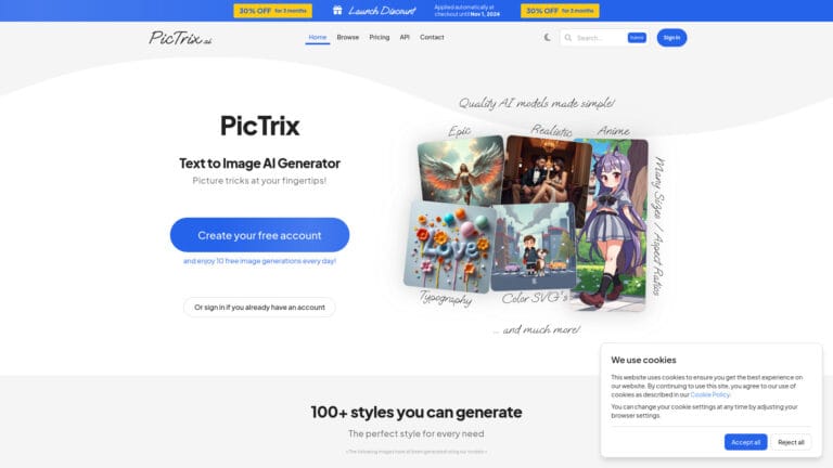 Free Pictrix.ai AI Tool Review