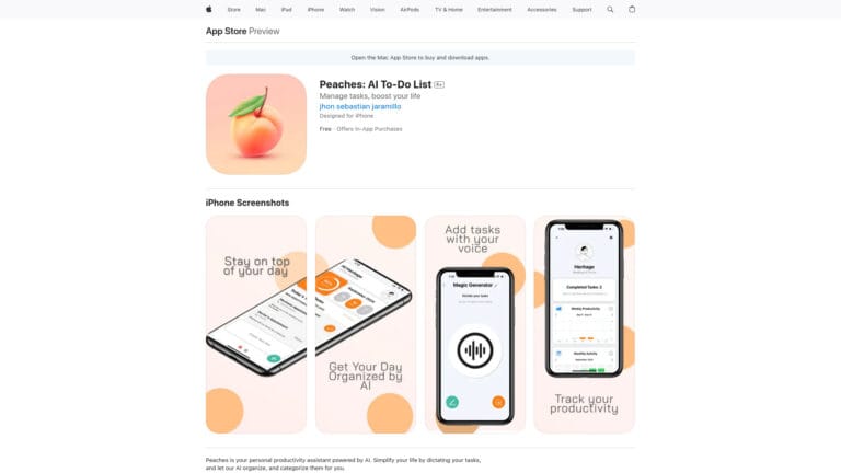 Best Peaches AI Tool Review