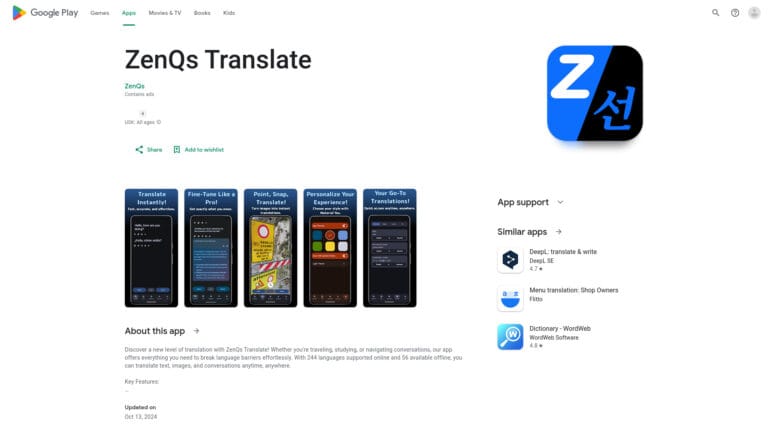Powerful Zenqs Translate AI Tool Review