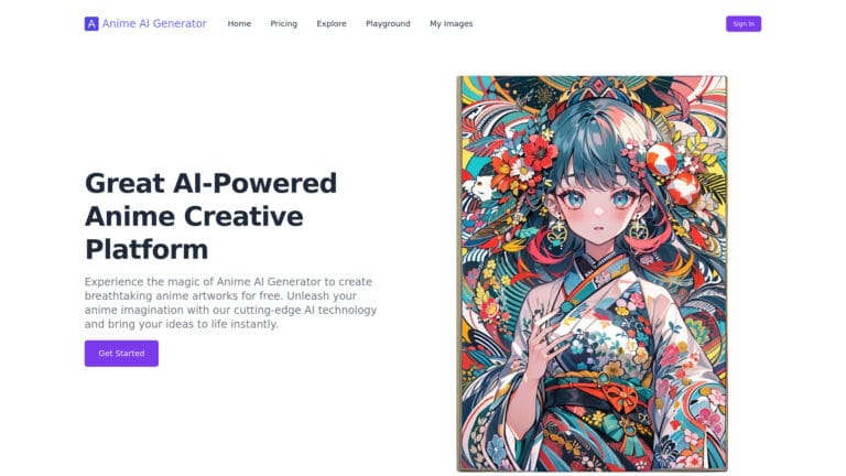 New Anime AI Generator AI Tool Review