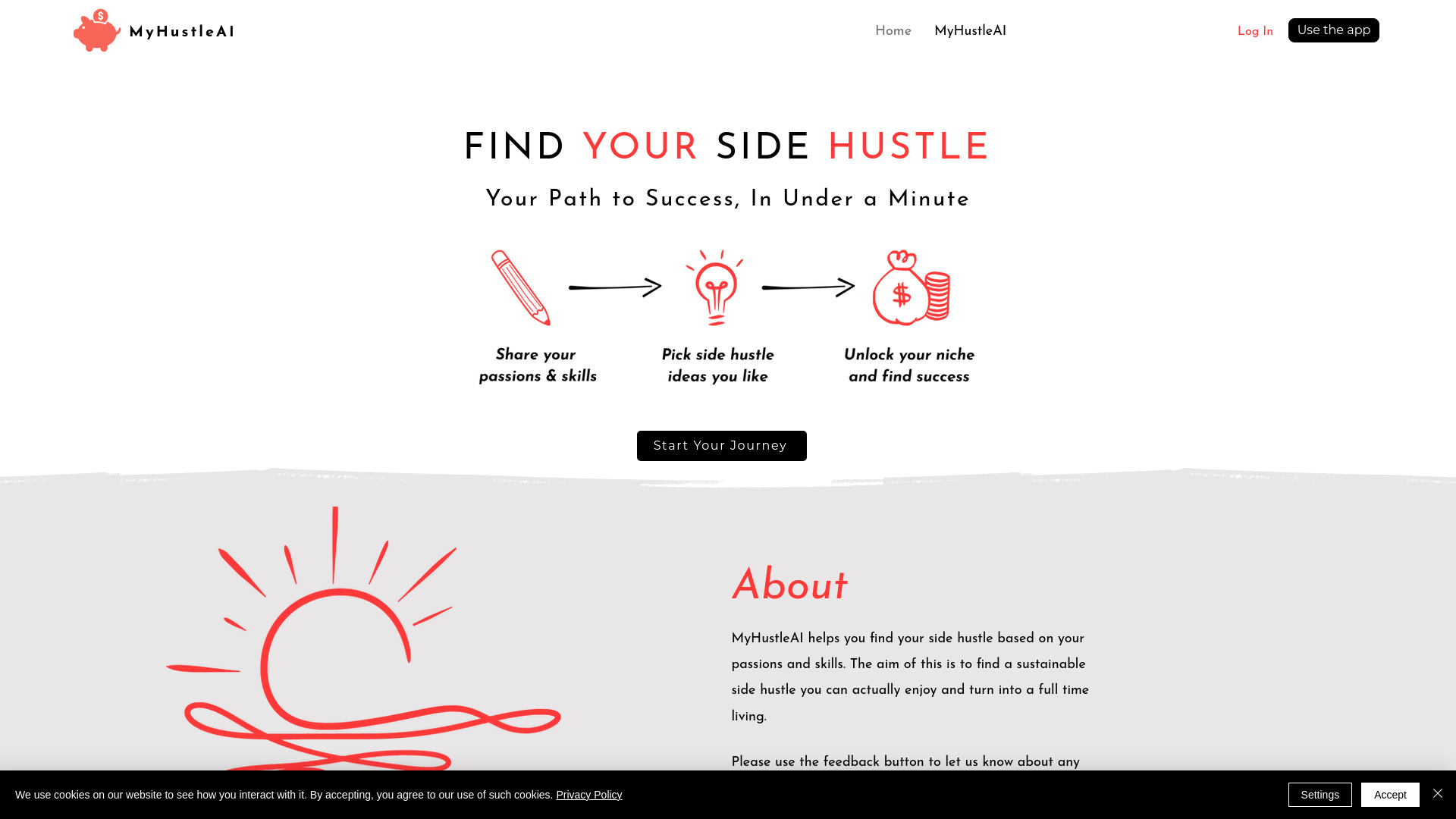MyHustleAI logo