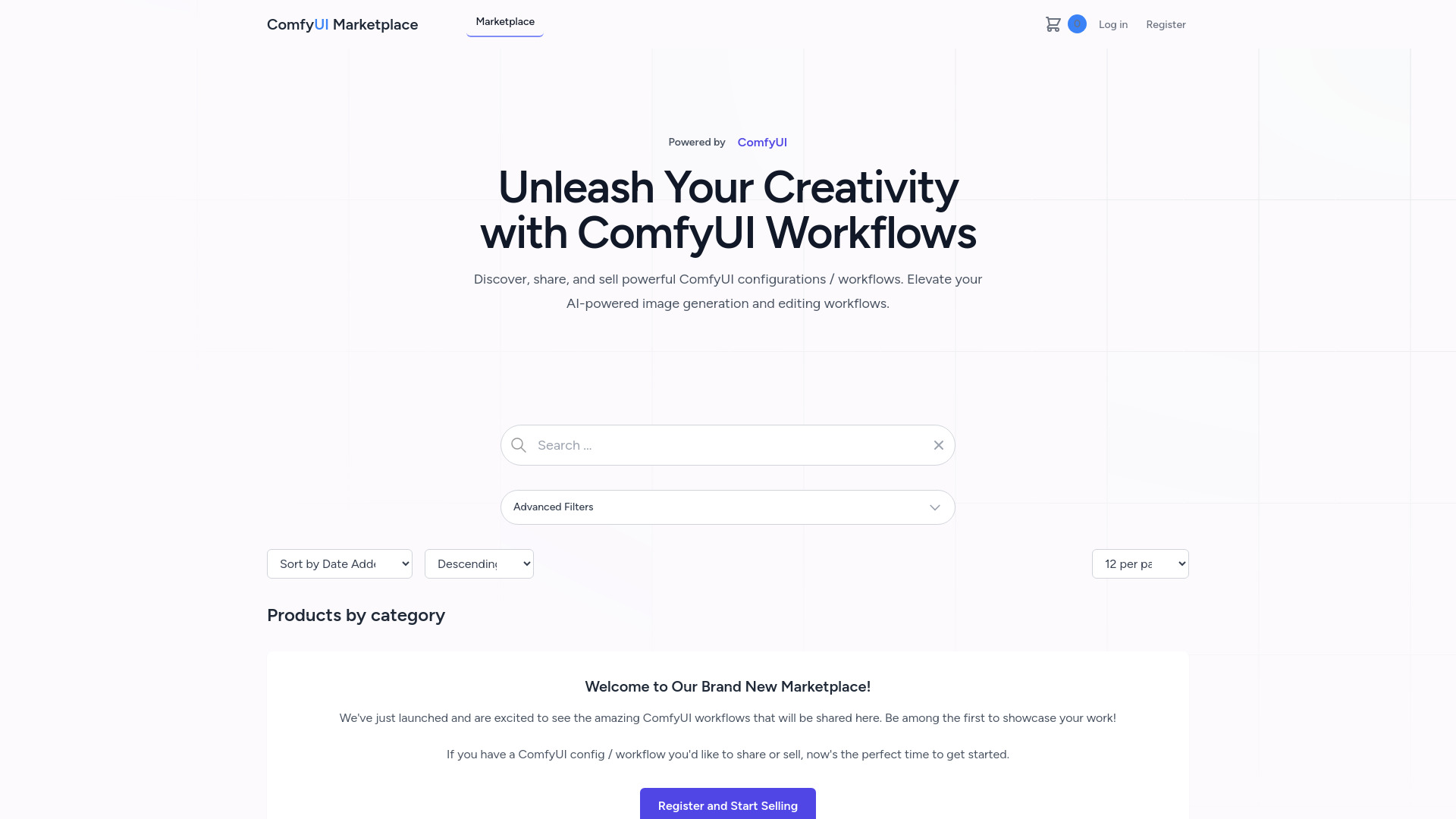 ComfyUI Marketplace logo