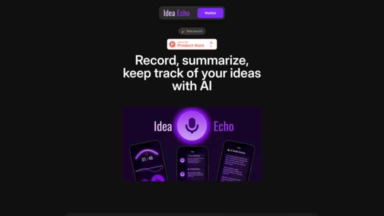 Innovative Idea Echo AI Tool Review