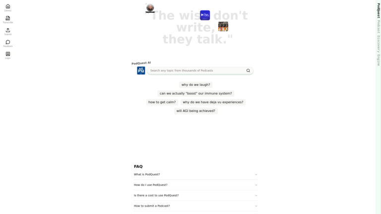 Free Podquest AI Tool Review