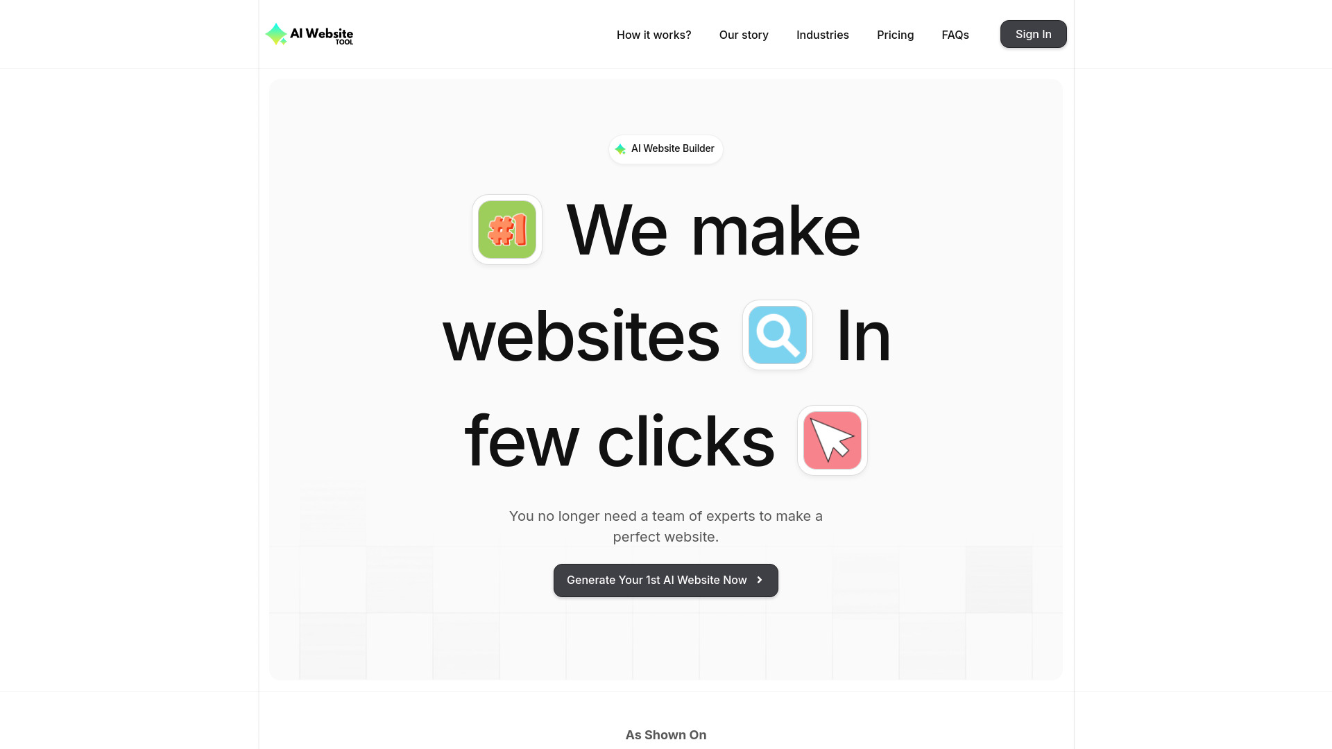 AI Website Tool logo