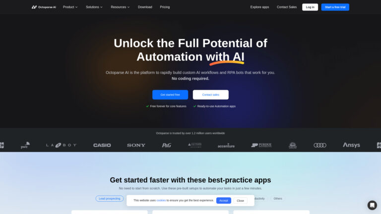 Advanced Octoparse AI AI Tool Review