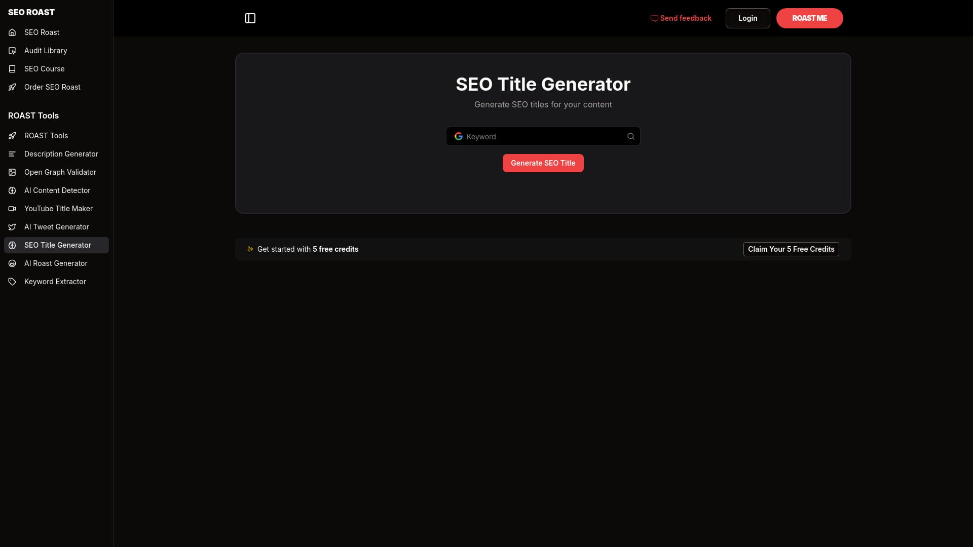 SEO Roast logo