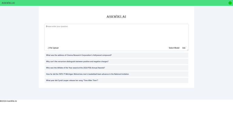New Askwiki.ai AI Tool Review