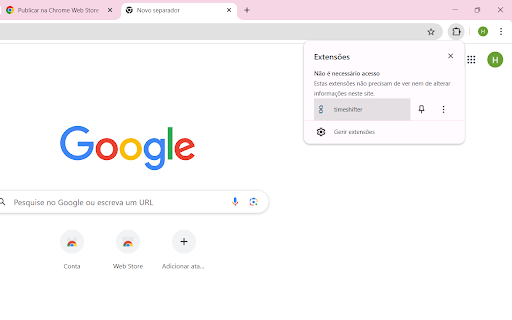 Timeshifter ai chrome extension logo