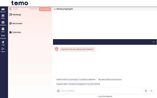 Tomo AI ai chrome extension