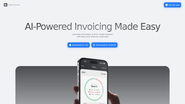 Free Smart Invoices AI Tool Review