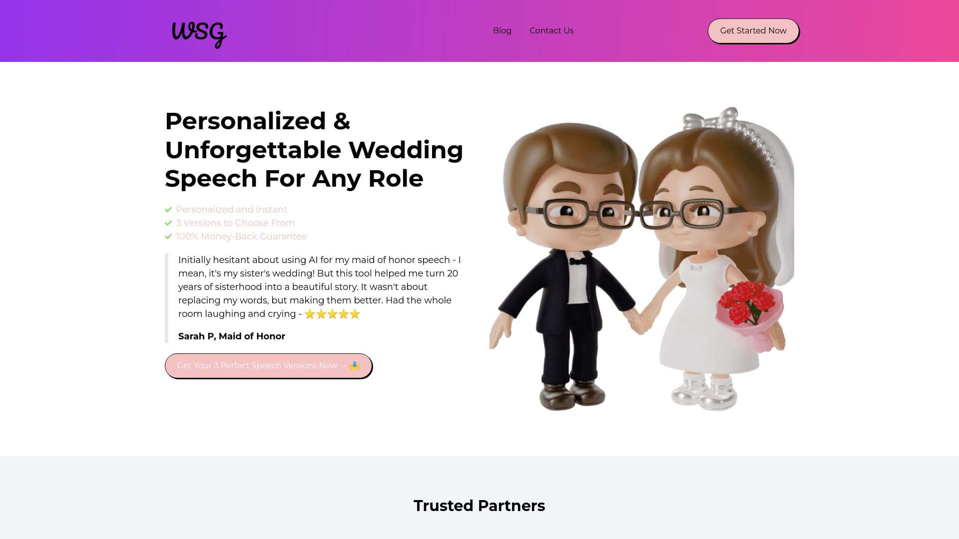 Wedding Speech Genie logo