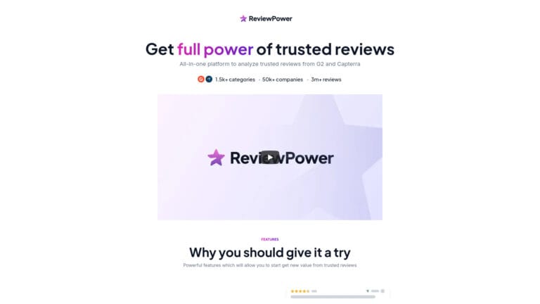 Trending Reviewpower AI Tool Review
