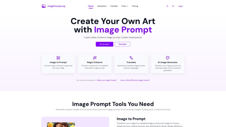 Top Imageprompt.org AI Tool Review