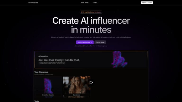 Popular Createinfluencers AI Tool Review