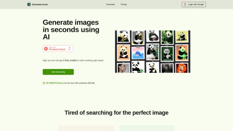 Best Generate Icons AI Tool Review