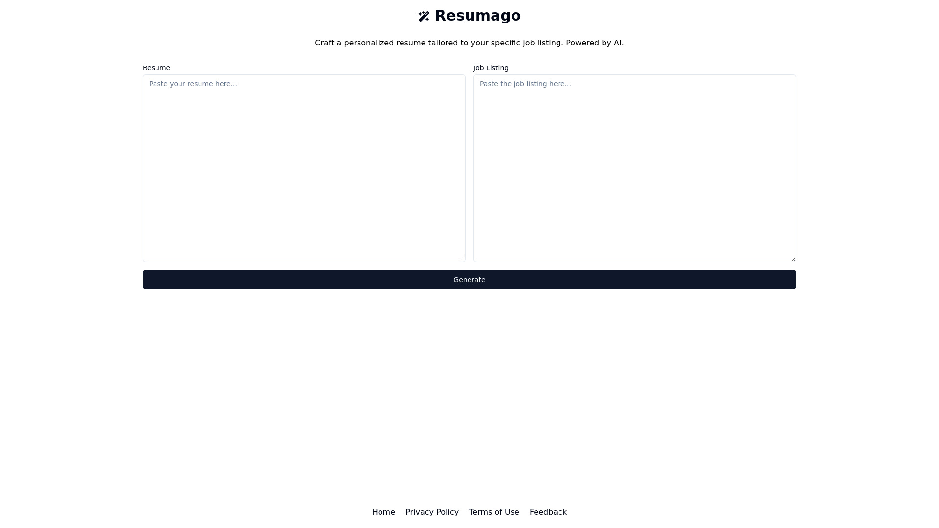 Resumago logo