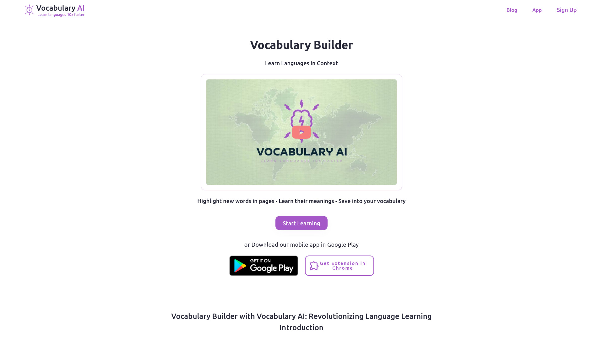 Vocabulary AI logo