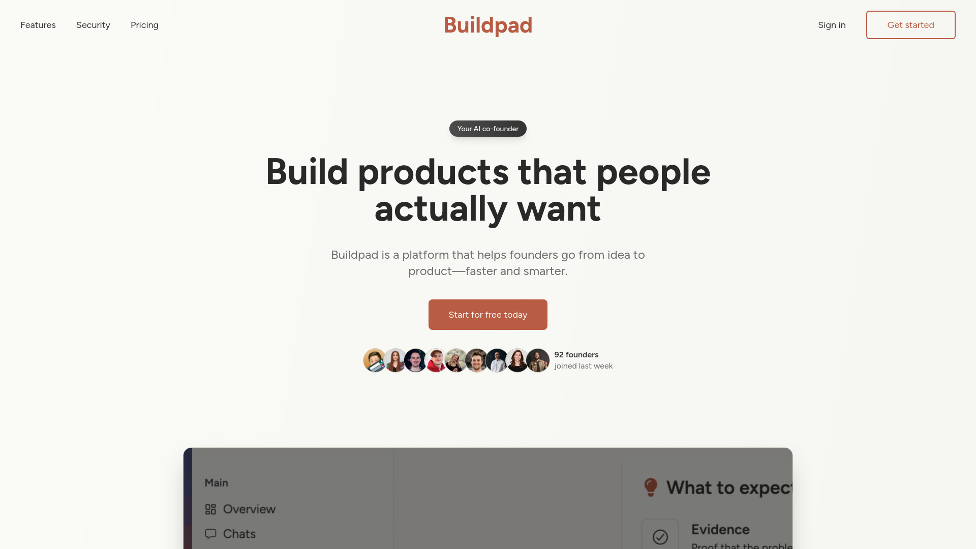 Buildpad logo