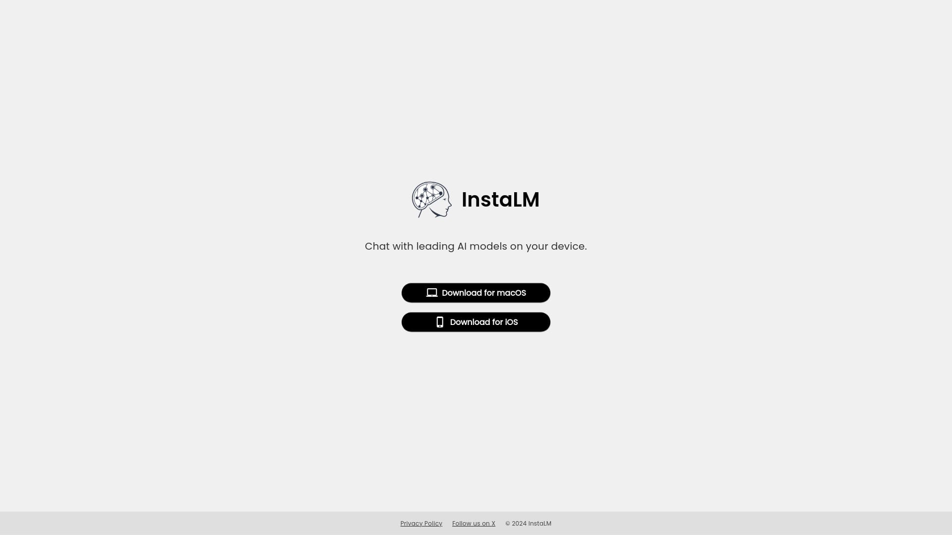 InstaLM logo