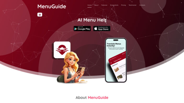 New Menuguide AI Tool Review