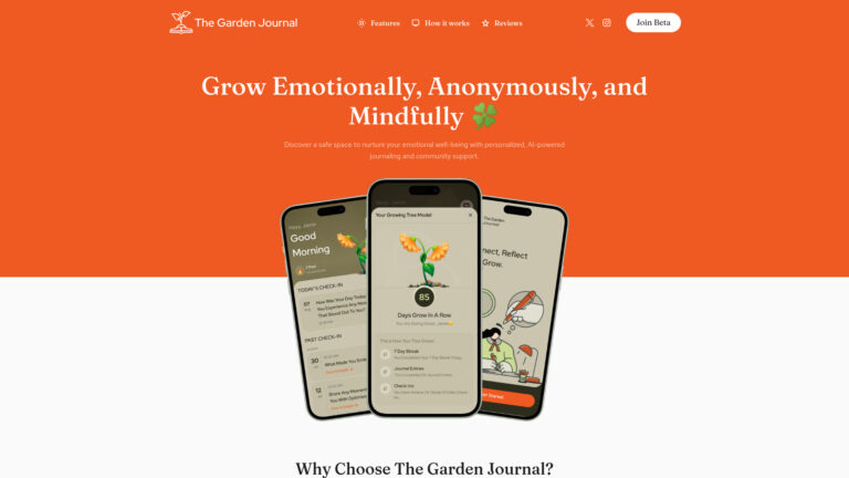 Smart The Garden Journal AI Tool Review