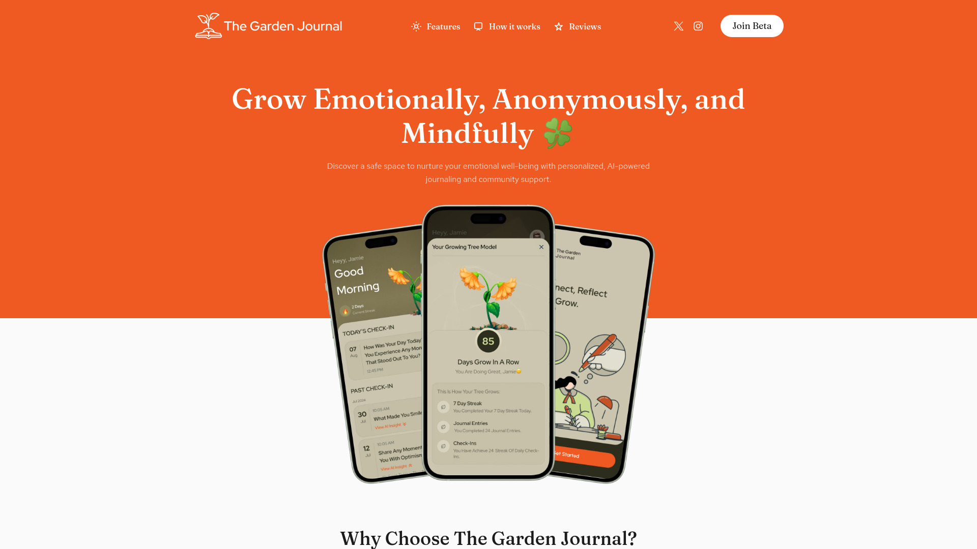 The Garden Journal logo