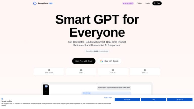 Popular Promptbetter AI Tool Review