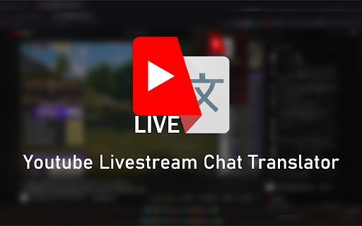YouTube Live Chat Translator ai chrome extension logo