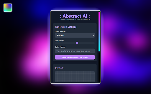 Abstract AI ai chrome extension