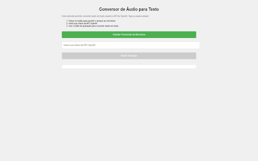 Audio to Text Converter ai chrome extension logo