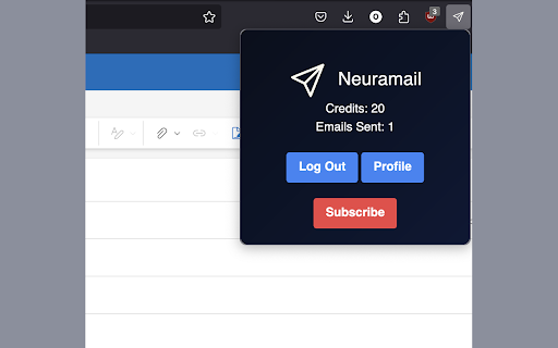 Neuramail ai chrome extension logo
