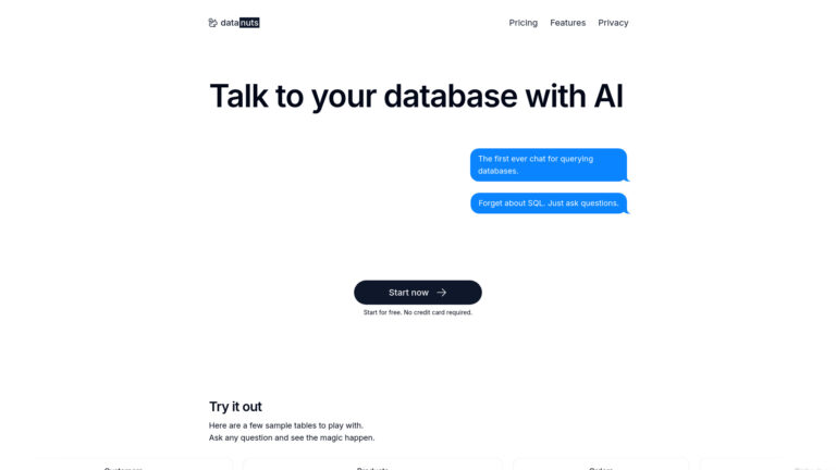 Popular AI Database Query Tool AI Tool Review